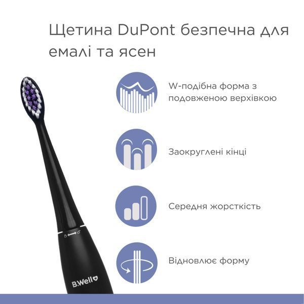 Електрична звукова зубна щітка PRO-850 PRO-850 фото