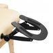 Масажний стіл складний 4FIZJO Massage Table Wood W60 Beige (P-5907739318350) TABLEW60BEIGE фото 3