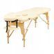 Масажний стіл складний 4FIZJO Massage Table Wood W60 Beige (P-5907739318350) TABLEW60BEIGE фото 10