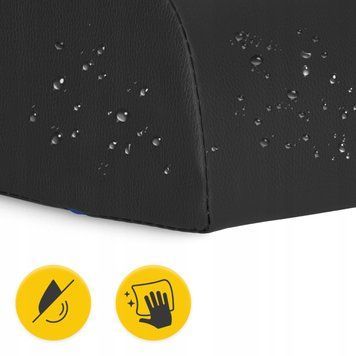 Напіввалик для реабілітації та масажу 4FIZJO 60 x 30 x 15 Black (P-5905973402910) P-5905973402910 фото