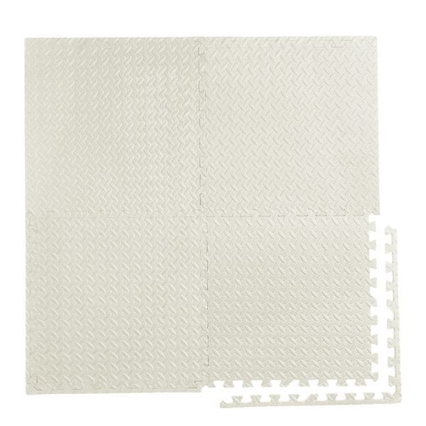 Мат-пазл (ластівчин хвіст) Cornix Mat Puzzle EVA 120 x 120 x 1 cм XR-0231 Cream XR-0231 фото