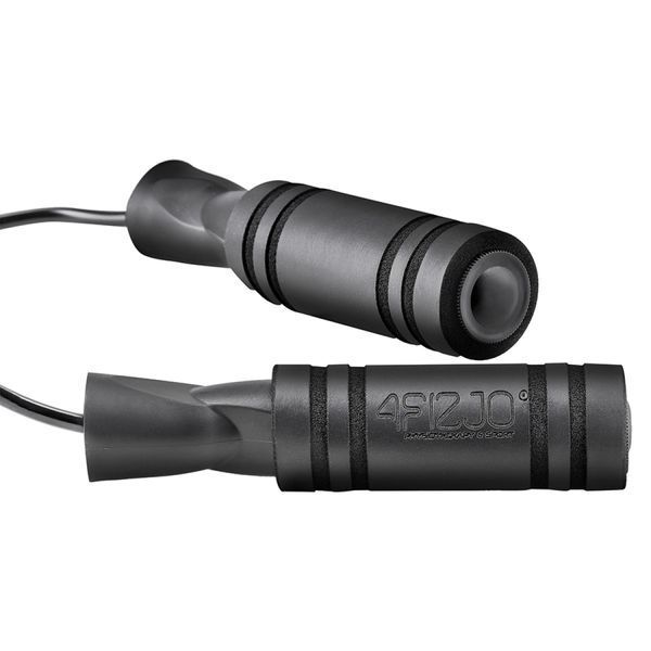 Скакалка з підшипниками 4FIZJO Basic Black (P-5907739312662) 4FJ0275 фото