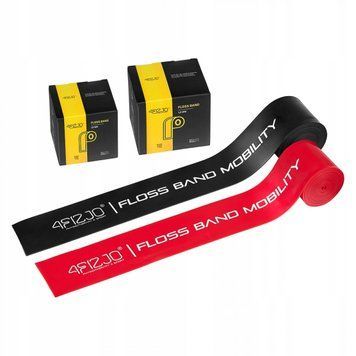 Стрічка еластична для флосингу 4FIZJO Floss Band 207 x 5 см набір 2 шт Mix (P-5907222931905) 4FJ0137 фото