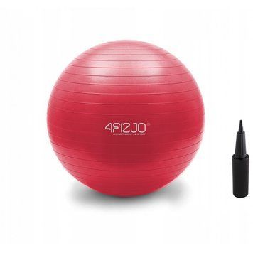 М'яч для фітнесу (фітбол) 4FIZJO 55 см Anti-Burst 4FJ0031 Red 4FJ0031 фото