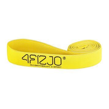 Еспандер-петля 4FIZJO Flex Power Band із тканини 27-35 кг Yellow (P-5907739313126) P-5907739313126 фото