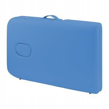 Масажний стіл складний 4FIZJO Massage Table Alu W60 Blue (P-5907739318404) TABLEW60BLUE фото