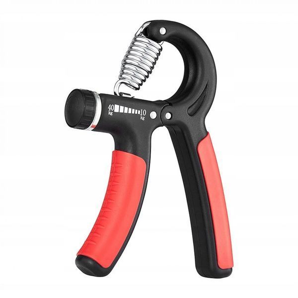 Еспандер кистьовий 4FIZJO 10-40 кг з регульованим навантаженням Black/Red (P-5907739313324) 4FJ0252 фото