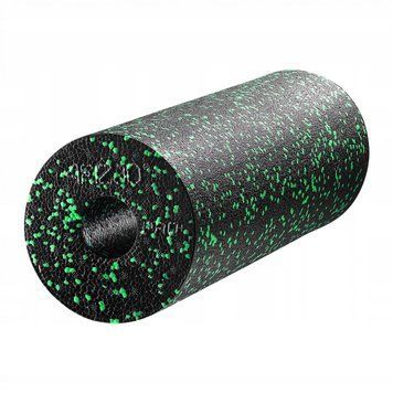 Масажний ролик 4FIZJO EPP PRO+ 45 x 14.5 см (валик, роллер) гладкий Black/Green (P-5907739310590) 4FJ0088 фото