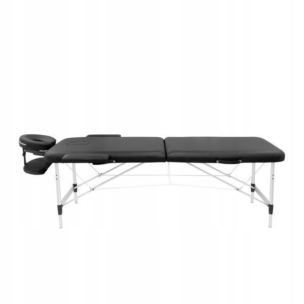 Масажний стіл складний 4FIZJO Massage Table Alu W70 Black (P-5907739318398) TABLEW70BLACK фото