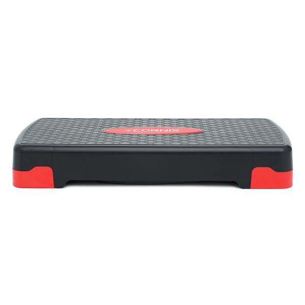 Степ-платформа 2-ступінчаста Cornix 68 х 28 х 10-15 см XR-0190 Black/Red XR-0190 фото