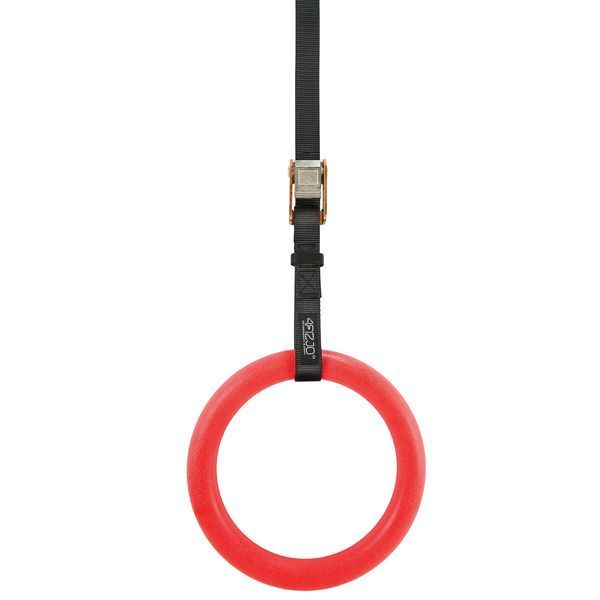 Гімнастичні кільця 4FIZJO з ABS пластику, регульовані Red (P-5907739314871) 4FJ0395 фото