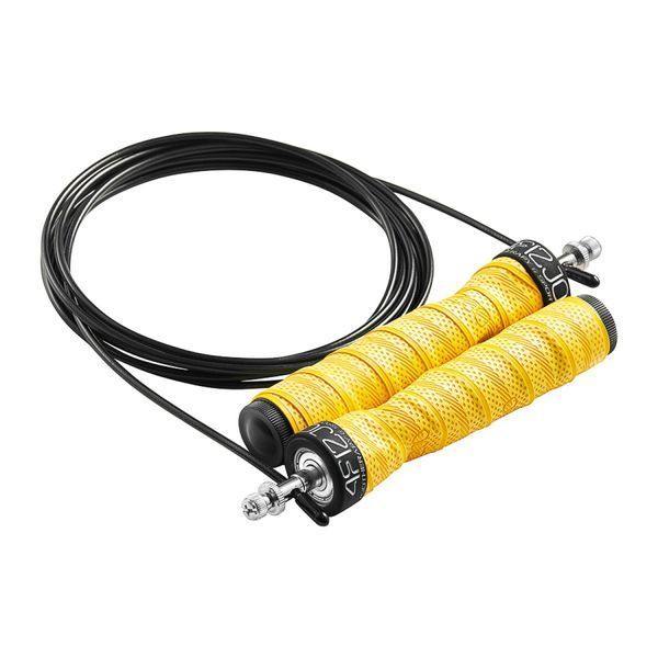 Скакалка швидкісна для кросфіту 4FIZJO Speed Rope PRO+ Yellow (P-5907739311030) 4FJ0114 фото
