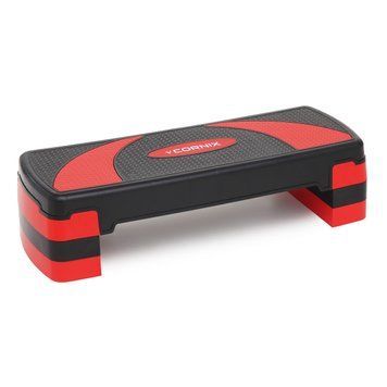 Степ-платформа 3-ступінчаста Cornix 78 х 29 х 10-20 см XR-0185 Black/Red XR-0185 фото