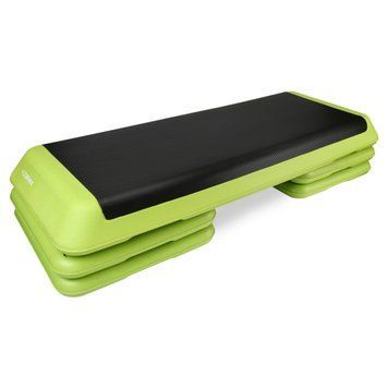 Степ-платформа 3-ступінчаста Cornix Pro 109 х 41 х 10-20 см XR-0401 Green/Black XR-0401 фото