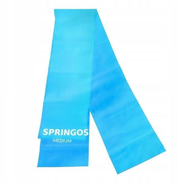 Лента-эспандер для спорта и реабилитации Springos Flat Band 5 шт 200 х 15 см 1-8 кг PB0018 PB0018 фото