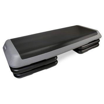 Степ-платформа 3-ступінчаста Cornix Pro 109 х 41 х 10-20 см XR-0403 Black/Grey XR-0403 фото
