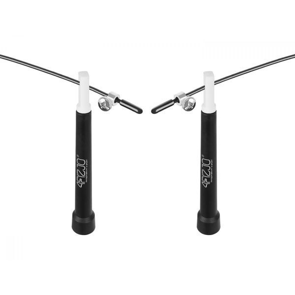 Скакалка швидкісна для кросфіту 4FIZJO Standard Black (P-5907739311511) 4FJ0182 фото