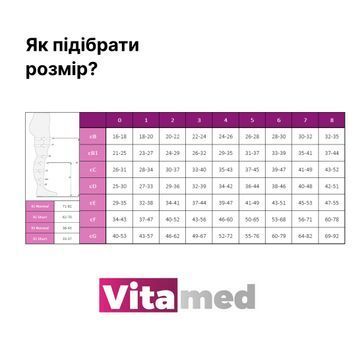 Гольфи Vitamed 6211 середньої компресії, з нижнім оглядовим отвором, антиемболічні 6211 фото