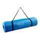 Килимок (мат) спортивний 4FIZJO NBR 180 x 60 x 1.5 см для йоги та фітнесу Blue (P-5907222931035) 4FJ0112 фото 5
