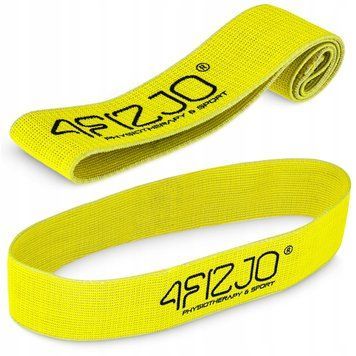 Резинка для фітнесу та спорту із тканини 4FIZJO Flex Band 23-29 кг Yellow (P-5907739311702) P-5907739311702 фото