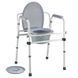 Складной алюминиевый стул-туалет OSD-2110QA OSD-2110QA фото 2