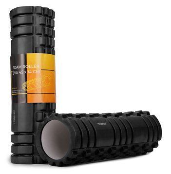Масажний ролик Cornix EVA 45 x 14 см (валик, роллер) XR-0038 Black XR-0038 фото