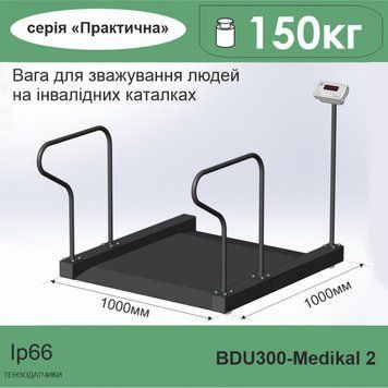 Весы для взвешивания людей на инвалидных каталках 4BDU300-Medical 2 4BDU300-Medical 2 фото