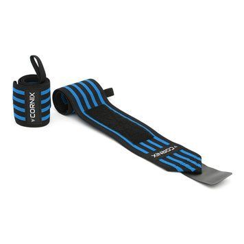 Бинти для зап'ясть (кистьові бинти) Cornix Wrist Wraps XR-0193 Black/Blue XR-0193 фото