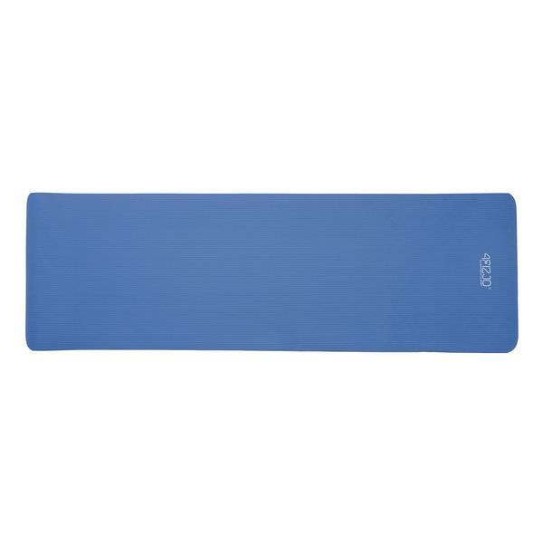 Килимок (мат) спортивний 4FIZJO NBR 180 x 60 x 1 см для йоги та фітнесу Navy Blue (P-5907739316974) 4FJ0432 фото