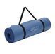 Килимок (мат) спортивний 4FIZJO NBR 180 x 60 x 1 см для йоги та фітнесу Navy Blue (P-5907739316974) 4FJ0432 фото 4