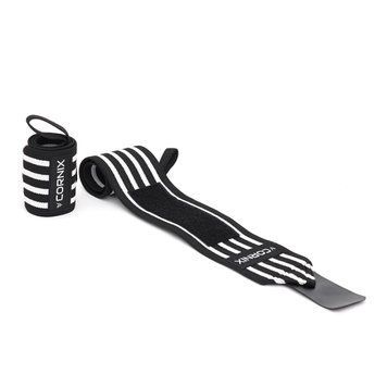 Бинти для зап'ясть (кистьові бинти) Cornix Wrist Wraps XR-0194 Black/White XR-0194 фото