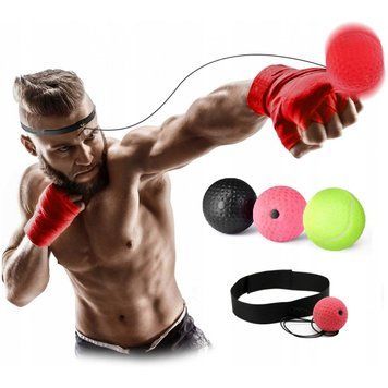 Тренажер для боксу 4FIZJO Fight Ball 3 в 1 4FJ0295 4FJ0295 фото