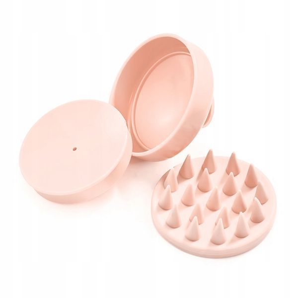 Щітка-масажер 4FIZJO для миття голови Light Pink (P-5907739315175) 4FJ0354 фото