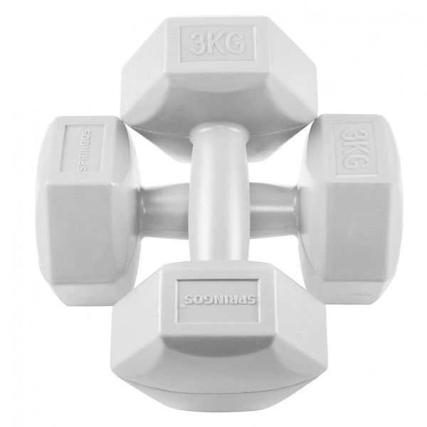Гантелі Springos Hex 2 x 3 кг FA1034 FA1034 фото