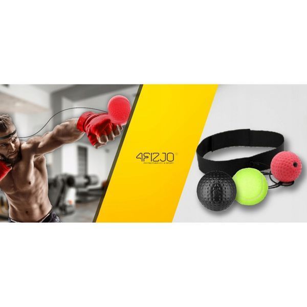 Тренажер для боксу 4FIZJO Fight Ball 3 в 1 4FJ0295 4FJ0295 фото
