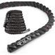 Канат тренувальний 4FIZJO Battle Rope 12 м для кросфіту Black (P-5907739312259) 4FJ0258 фото 4