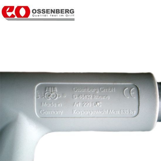 Костыль подлокотный OSSENBERG Klassiker SOFT Мягкая рукоятка Ergo Синий 220 DSKBl 220DSKBL фото