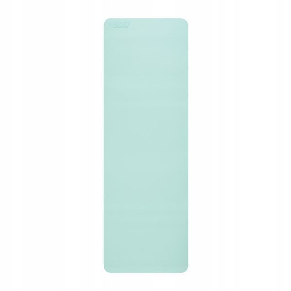Килимок (мат) спортивний 4FIZJO TPE 180 x 60 x 1 см для йоги та фітнесу Mint/Grey (P-5907739311917) 4FJ0202 фото