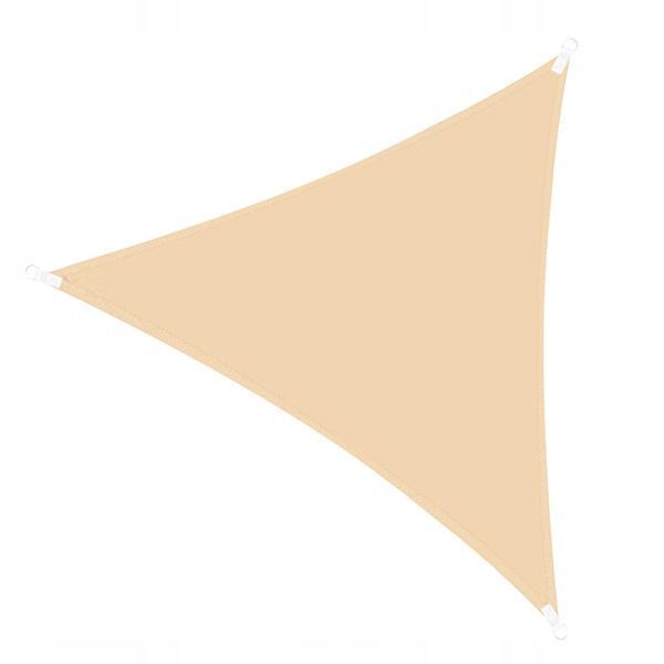 Тент-парус тіньовий для дому, саду та туризму Springos 3 x 3 x 3 м SN1018 Beige SN1018 фото