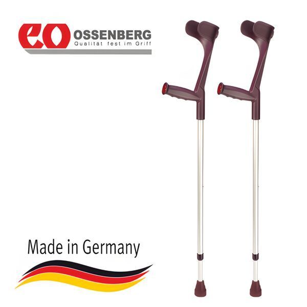 Костыль подлокотный OSSENBERG Klassiker SOFT Мягкая рукоятка Ergo Синий 220 DSKBl 220DSKBL фото