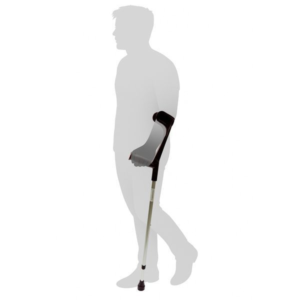 Костыль подлокотный OSSENBERG Klassiker SOFT Мягкая рукоятка Ergo Синий 220 DSKBl 220DSKBL фото