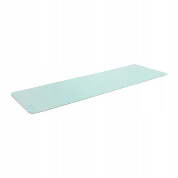 Килимок (мат) спортивний 4FIZJO TPE 180 x 60 x 1 см для йоги та фітнесу Mint/Grey (P-5907739311917) 4FJ0202 фото
