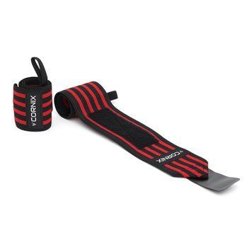 Бинти для зап'ясть (кистьові бинти) Cornix Wrist Wraps XR-0195 Black/Red XR-0195 фото