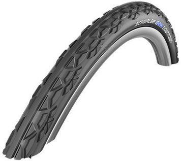 Покришка 24x1.00 (25-540) Schwalbe DOWNTOWN HS342 K-Guard GR/B 2grip GRC, 50EPI TIR-M1-14 фото