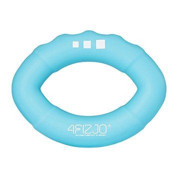 Еспандер кистьовий силіконовий 4FIZJO Medium 18 кг Sky Blue (P-5907739313744) 4FJ0273 фото