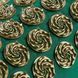 Валик акупунктурний 4FIZJO Standard Аплікатор Кузнєцова Navy Green/Gold (P-5907739316929) 4FJ0405 фото 2