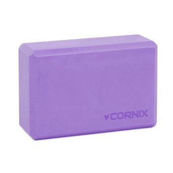 Блок для йоги Cornix EVA 22.8 x 15.2 x 7.6 см XR-0101 Purple XR-0101 фото