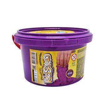 Креативна творчість "Кінетичний пісок "KidSand" Danko Toys KS-01-05 (Violet) 600 гр KS-01-05 фото