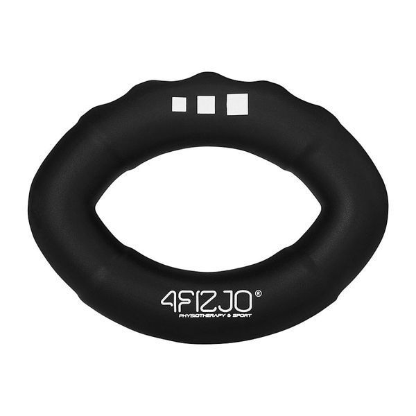 Еспандер кистьовий силіконовий 4FIZJO X-Hard 27 кг Black (P-5907739313768) 4FJ0271 фото