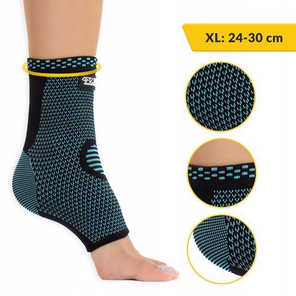 Фіксатор (бандаж) для гомілкостопу 4FIZJO 1 шт Size XL (P-5907739318053) 4FJ0490 фото